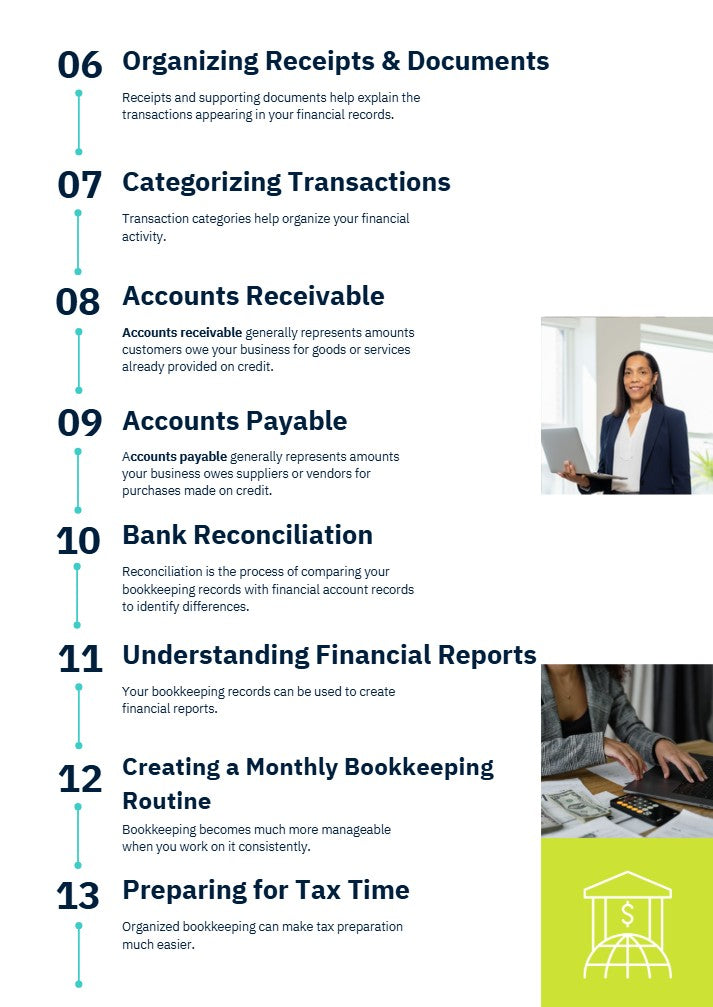 Bookkeeping Basics - Digital Workbook
